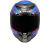 LS2 FF807 DRAGON CARBON-6K TRAX racing helma modrá/červená vel.M